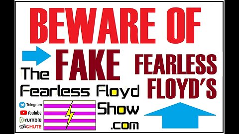 BEWARE OF FAKE FEARLESS FLOYD'S SOLICITING IN TELEGRAM
