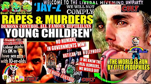 Justin Bieber: ‘Jay-Z Rapes and Murders Children in Satanic Rituals’ (related links in description)
