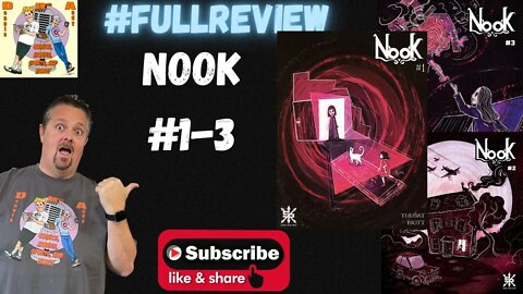 Nook #1-#3 Source Point Press #FullReview Comic Book Review by Caleb Thusat, Marcelo Biott