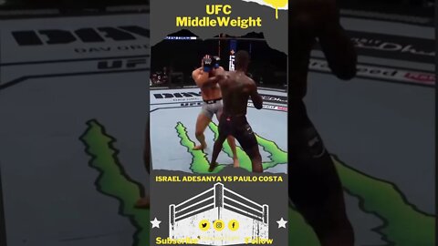 UFC, Israel Adesanya vs Paulo Costa