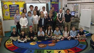 Kevin visits St. Mary Catholic School in St. Clair