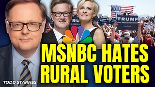 MSNBC Guest Claims White Rural Voters Pose the Greatest Risk to American Democracy?!