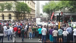 South Africa - Cape Town - Springbok Trophy Tour (Video) (spb)
