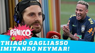 Thiago Gagliasso ENGANA CRIANÇAS imitando o NEYMAR