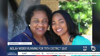 Akilah Weber running for 79th district seat