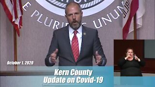 Kern County Public Health Update: October 1, 2020