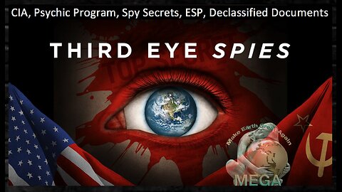 ⚫️🇺🇸 Third Eye Spies (2019) ▪️ CIA Psychic Program, Declassified Docs, ESP, Spy Secrets [CC enabled]