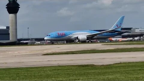 Manchester Airport Plane Spotting, Aircraft Landings, Take offs and Ground Movements