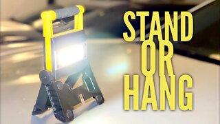 Magnetic Hanging LED Work Light Review