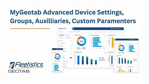 012 - My Geotab Advanced Device Settings