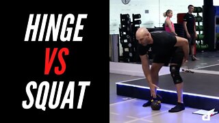 The Difference Between a Hinge (Deadlift) & a Squat
