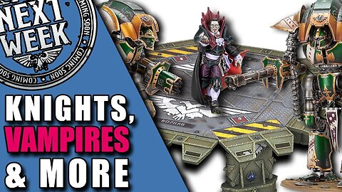 Unveiling TWO Cerastus Knights, Blood Bowl Vampire & Made to order!