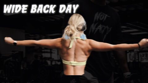 BACK DAY WITH MY GIRLFRIEND!!!!