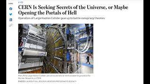 CERN, SATANIC POPE FRANCIS, THE VATICAN AND OPENING THE PITS OF HELL! REVELATIONS FINAL CHAPTER! MARCH 2024!