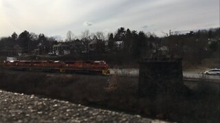 March 11, 2022 - Buffalo & Pittsburgh Railroad, Punxsutawney, Pennsylvania