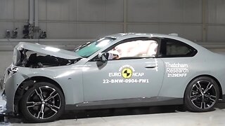 BMW 2-series crash test ⭐️⭐️⭐️⭐️ Euro NCAP