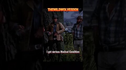 i got serious medical condition #shorts #rdr2 #gaming #trending