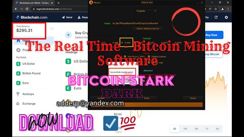 Dark Web Bitcoin Mining Software - Download Now - Live Mining Working and Withdrawal Proof Video