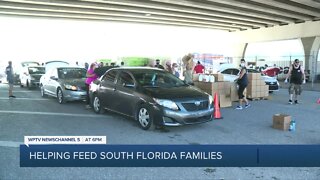 Hospitality Helping Hands continues to help supply South Florida families with food donations