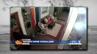 Democrat mayor home vandalized