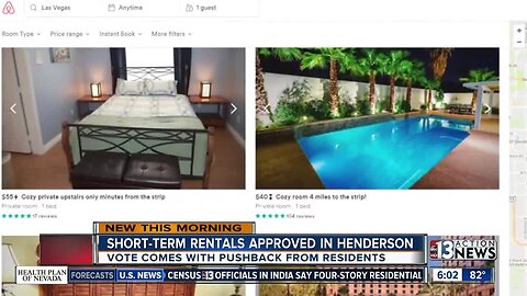 Henderson allows short term vacation rentals