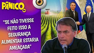 AGRO AUMENTOU A POP APÓS PACIFICAR O MST E DESARMAR FERTILIZANTES DE PUTIN? Bolsonaro comenta