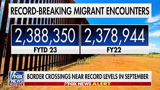 BIDEN'S BORDER CRISIS: 2023 Has Officially Been Worst Year On Record For Illegal Immigration