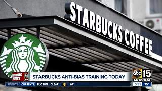 Starbucks stores to close for racial-bias training