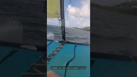 Hobie Cat Sailing in Saint Lucia