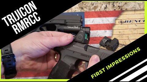 Trijicon RMRcc 3.25 MOA Red Dot Sight | First Impressions