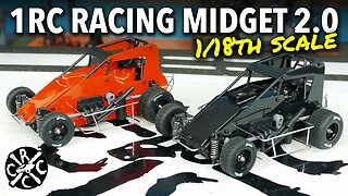 Awesome 1/18 Scale RC Midget 2.0 from 1RC Racing