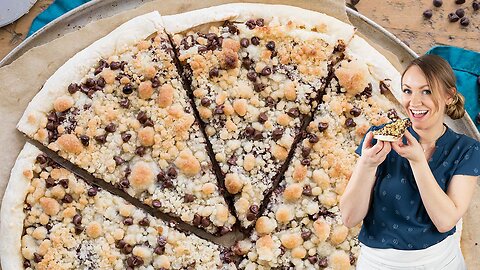 Chocolate Chip Dessert Pizza