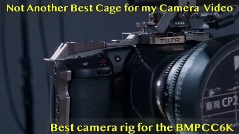 Not another Best Camera Cage & Rig for my #BMPCC6k Video. #blackmagic #bmpcc4k #tilta #smallrig