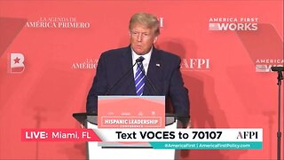 President Donald Trump's Full Speech at the Hispanic Leadership Conference
