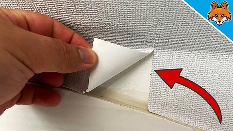 Fixing loose Wallpaper 💥 (you won't believe HOW EASY it is to do) 🤯