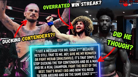 Aljamain Sterling DESPERATE for Sean O'Malley's ATTENTION makes OUTLANDISH CLAIMS