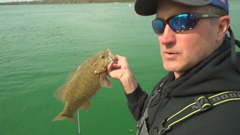 Spring smallmouth on the Niagara River