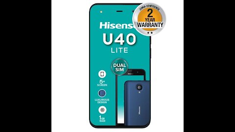 Hisense U40 Lite, 5", 8GB + 1GB RAM (Dual SIM), 2000mAh, Blue in kenya