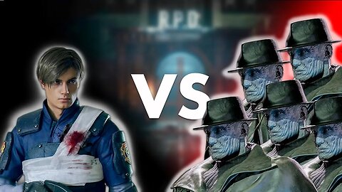 EVERY Zombie is MR X! Can we reach the RPD in RE2?