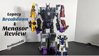 Transformers Legacy Deluxe Breakdown and Full Menasor Review - Rodimusbill