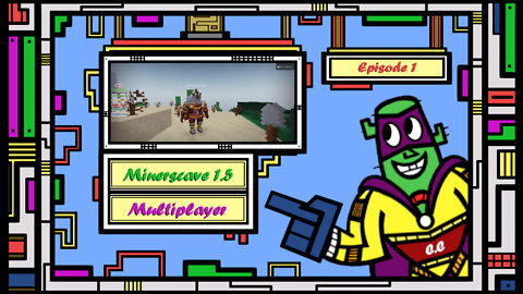 RED AND I START A NEW SERIES!!! Minerscave 1.5 ( Multiplayer Series ) Episode 1 -