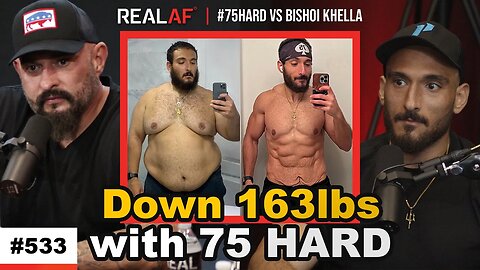 #75HARD vs Bishoi Khella: His Life Changing Weight Loss & Mindset Journey with 75 Hard - Ep 533