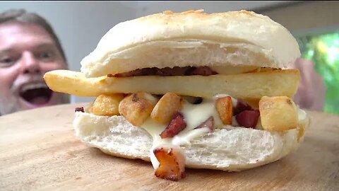 Hungry Jacks / Burger King Bacon Cheese Chip Butty Copycat Recipe
