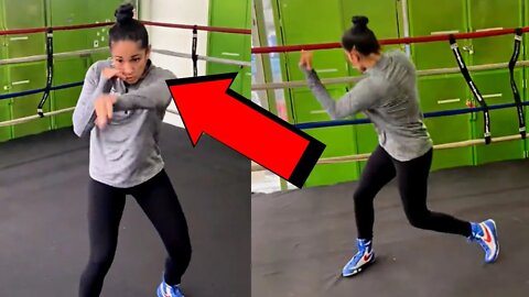 AMANDA SERRANO SHOWS INSANE NEW TRAINING FOOTAGE