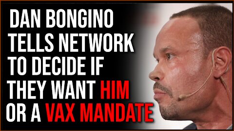 Massive Radio Host Dan Bongino Gives His Network A Choice Between His Show Or Vax Mandate