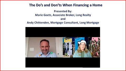 The Do's and Don'ts When Financing a Home