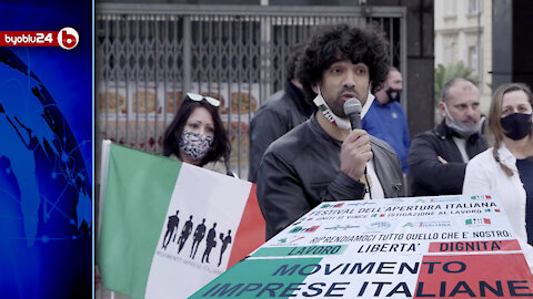 ALTRO CHE FESTIVAL! A SANREMO LA PROTESTA IN PIAZZA DI IMPRESE E LAVORATORI PER RIAPRIRE TUTTO