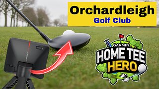 Orchardleigh GC - 18 Hole Sim Golf Course Vlog on Garmin Approach R10 Launch Monitor Simulator