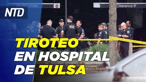 4 muertos en tiroteo en hospital de Oklahoma; Tx: gobernador ordena inspecciones en escuelas | NTD