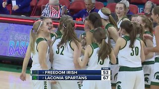 Laconia closes out D3 state semis against Freedom, 67-53